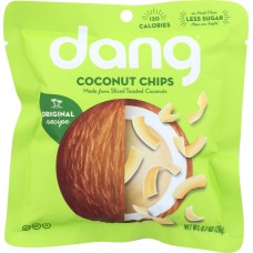 DANG: Original Recipe Coconut Chips, 0.7 oz