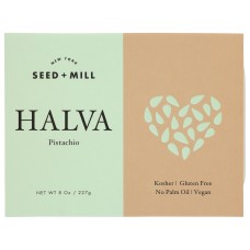 SEED & MILL: Pistachio Halva, 8 oz