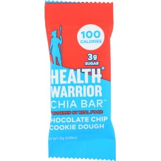 HEALTH WARRIOR: Bar Chia Chocolate Chip Cookie Dough, 0.88 oz