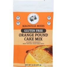 MAGNOLIA MIXES: Mix Cake Orange Pound, 14 oz