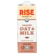 RISE BREWING CO: Organic Chocolate Oat Milk, 32 fo
