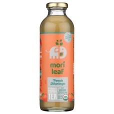 MORI LEAF: Tea Peach Moringa Iced Org, 16 FO