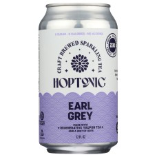 HOPTONIC: Earl Grey RTD Black Tea, 12 fo
