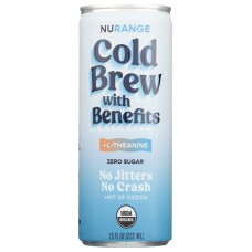 NURANGE COFFEE: Cold Brew Coffee Plus, 7.5 fo