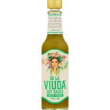 DE LA VIUDA: Hot Sauce Green Pepper, 5 oz
