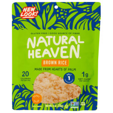 NATURAL HEAVEN: Brown Rice Hearts Of Palm, 9 oz NATURAL HEAVEN: Brown Rice Hearts Of Palm, 9 oz