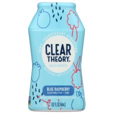 CLEAR THEORY: Water Enhance Blue Raspberry, 1.62 FO