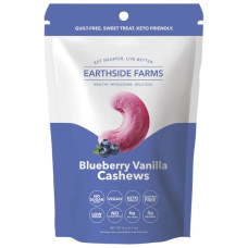 EARTHSIDE FARMS: Blueberry Vanilla Cashews, 4 oz