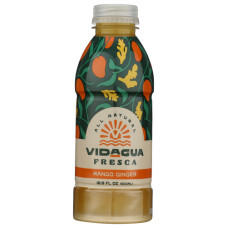 VIDAGUA: Agua Fresca Mango Ginger, 16.9 fo