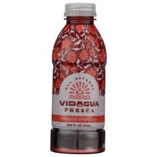 VIDAGUA: Agua Fresca Jamaica Hibiscus, 16.9 fo
