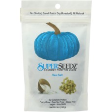 SUPER SEEDZ: Pumpkin Seed Sea Salt, 5 oz