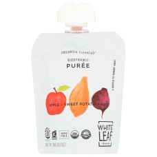 WHITE LEAF PROVISIONS: Baby Food Apple Sweet Potato Beet, 90 gm