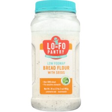 LO-FO PANTRY: Lo-Fo Pantry Bread Flour with Seeds, 35 oz
