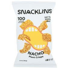 SNACKLINS: Nacho Plant Crisps, 3 oz
