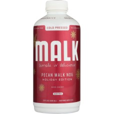 MALK: Pecan Malk Nog Holiday Edition, 28 oz