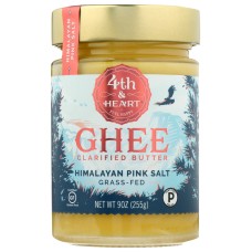 4TH & HEART: Butter Himalayan Salt Ghee, 9 oz