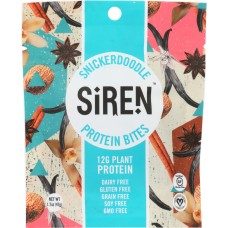 SIREN SNACKS: Bites Protein Snickerdoodle, 1.7 oz