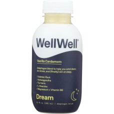 WELLWELL: Dream Vanilla Cardamom Juice, 12 oz