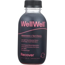 WELLWELL: Recover Watermelon and Cherry Juice, 12 oz