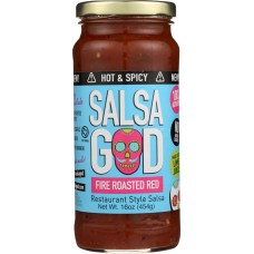 SALSA GOD: Salsa Medium Verde, 16 oz