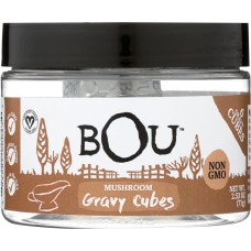 BOU BRANDS: Mushroom Gravy Cube, 2.53 oz