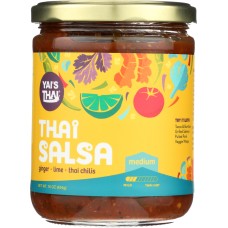 YAIS THAI: Salsa Thai Medium, 16 oz