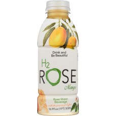 H2ROSE: Water Rose Mango, 16.9 fo