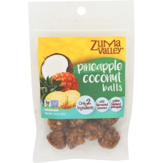 ZUMA VALLEY: Fruit Dried Pineapple Coconut, 1.76 oz