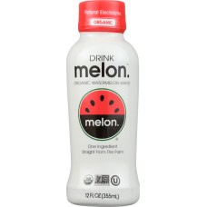 DRINKMELON: Melon Organic Watermelon Water, 12 fl oz