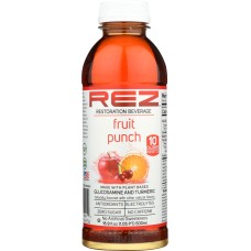REZ: Fruit Punch Beverage, 16.9 fl oz