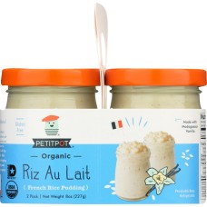 PETIT POT: Organic Riz Au Lait (French Rice Pudding), 8 oz