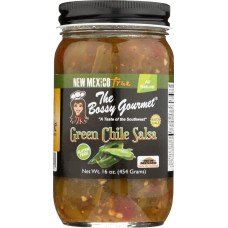 THE BOSSY GOURMET: Salsa Green Chile, 16 oz
