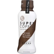 SUNNIVA SUPER COFFEE: Coffee Mocha Dark Bottle, 12 oz