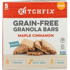 KITCHFIX: Bar Grain Free Maple Cinnamon, 5.85 oz