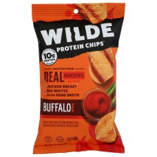 WILDE SNACKS: Chicken Buffalo Chips, 2.25 oz