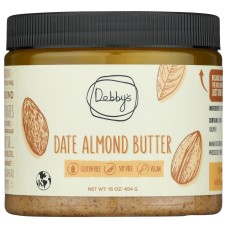 DEBBYS: Date Almond Butter, 16 oz