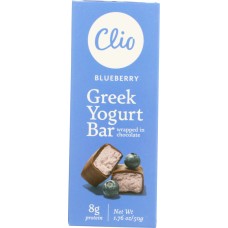CLIO: Blueberry Greek Yogurt Bar, 1.76 oz