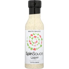 SPIN SAUCE: Sauce White, 12 fo