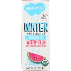 WONDER WELL: Organic Water with a Dash of Watermelon Pack of 8, 54 oz