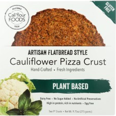 CALIFLOUR: Cauliflower Pizza Crust Plant-based, 10 oz