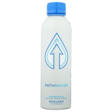 PATHWATER: Water Purified Aluminum Bottle, 20.3 oz