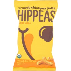 HIPPEAS: Organic Chickpea Puffs Nacho Vibes, 4 oz