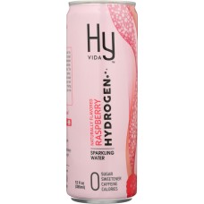 HYVIDA: Water Sparkling Raspberry, 12 fo
