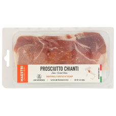 MAESTRI: Prosciutto Chianti Slow-Cured Ham Sliced, 3 oz