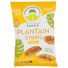 ARTISAN TROPIC: Plantain Strips Naturally Sweet, 4.5 oz