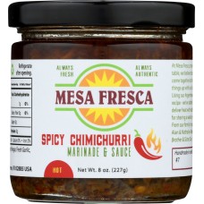 MESA FRESCA: Spicy Chimichurri Sauce, 8 oz