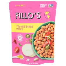 FILLOS: Beans Pinto Tex Mex, 10 oz