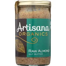 ARTISANA: Organic Raw Almond Butter, 14 oz