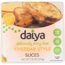 DAIYA: Dairy Free Cheddar Style Slices, 7.8 oz
