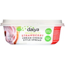 DAIYA: Strawberry Cream Cheese Style Spread, 8 oz